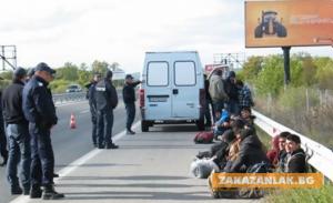 Полицията залови пиян турски тираджия и трафикант на мигранти