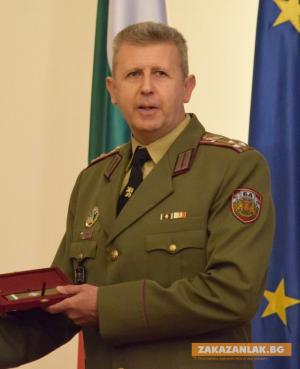 Генерал Маргарит Михайлов поема командването на 61 Стрямска бригада