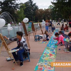 26.09.2015 - Рисунки на деца от Казанлък - послание към участниците в Детската Евровизия
