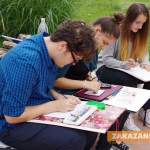 26.09.2015 - Рисунки на деца от Казанлък - послание към участниците в Детската Евровизия