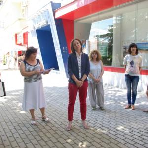 06.07.2015 - Изложба „ Рисуваме заедно” откриха български и руски деца