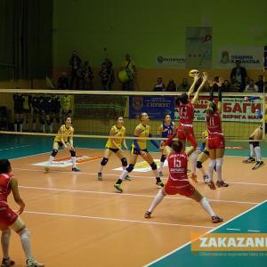 20.12.2015 - НВЛ-жени Демакс+ ВК "Казанлък" - ВК "Марица" - 0:3