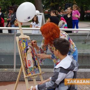 26.09.2015 - Рисунки на деца от Казанлък - послание към участниците в Детската Евровизия