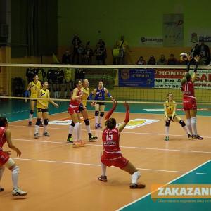 20.12.2015 - НВЛ-жени Демакс+ ВК "Казанлък" - ВК "Марица" - 0:3