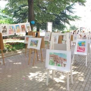 06.07.2015 - Изложба „ Рисуваме заедно” откриха български и руски деца