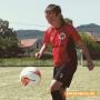 12-годишно момиче от Розово дебютира в женския футбол