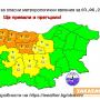 Градушка удари и в Казанлъшко, жъл код за региона