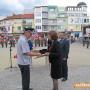Кметът награди с паметни знаци  участниците в борбата с водното бедствие в Казанлък